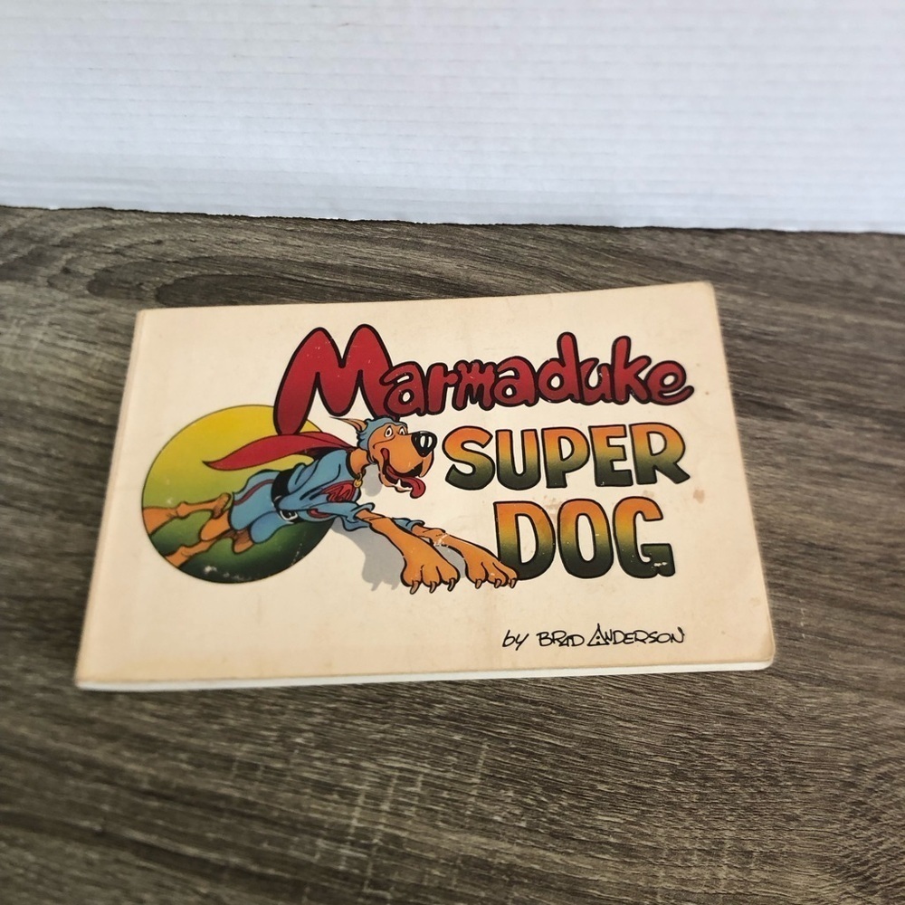 1983 Marmaduke Super Dog Cartoon Paperback